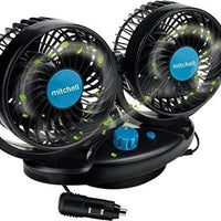Car Air Circulation Fan 360� Rotatable Auto Car Cooling Fan